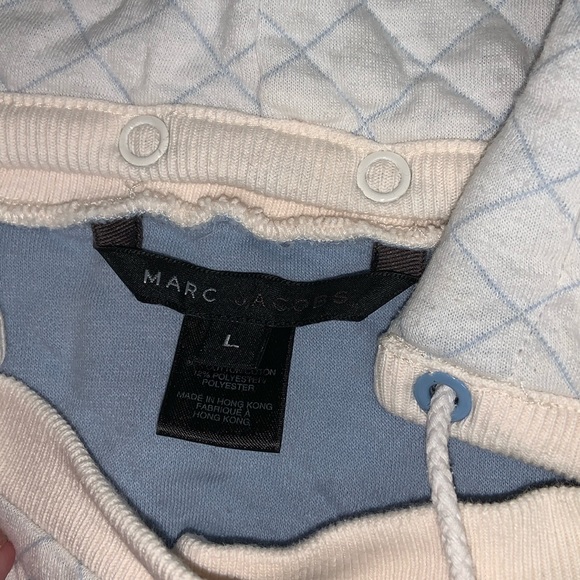 Marc Jacobs Quilted Double Front Snap Hoodie - Picture 2 of 12